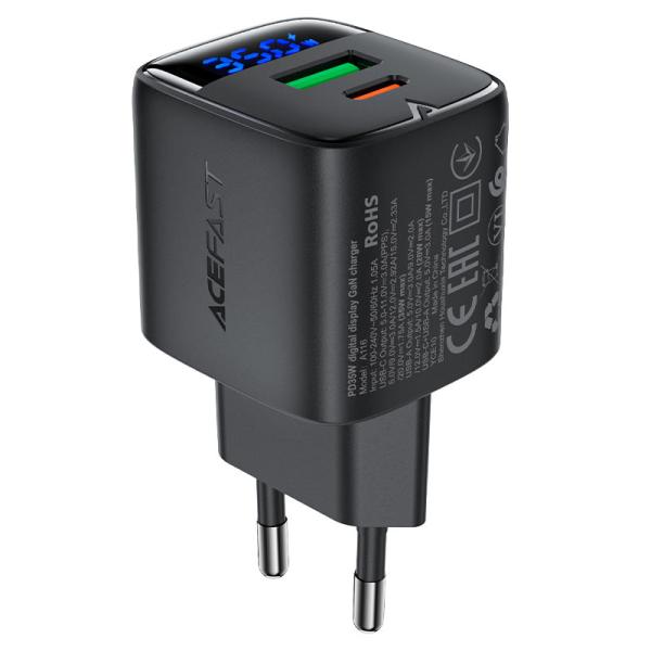 Củ sạc GaN A116 PD35W (USB-A + USB-C)