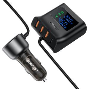 Tẩu sạc oto 138W Acefast B11