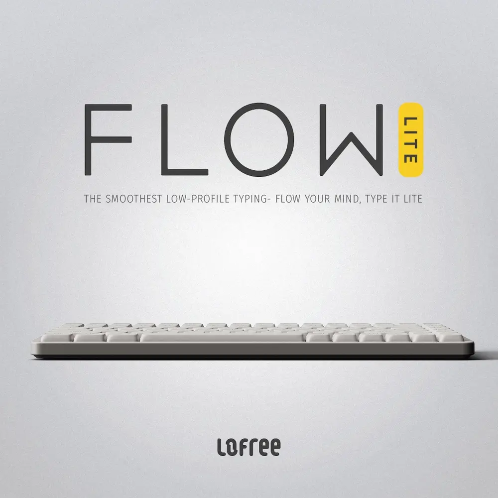 Pre-Order Lofree Flow Lite - Đặt Hàng trước bàn phím Lofree Flow Lite tại Eureka