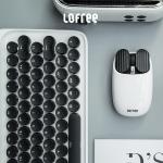 Bàn phím cơ Lofree DOT Bluetooth Mechancial Keyboard EH112S - Pure White