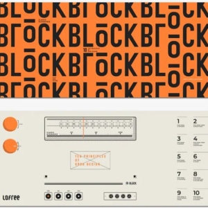 Lofree Desk Mat - Vintage Orange