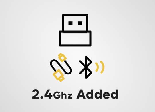 2.4Ghz connection added