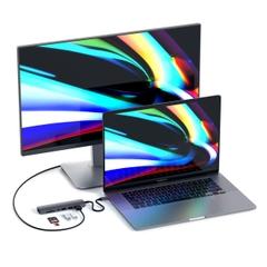 Adapter chuyển đổi Satechi USB-C Multiport Slim 7in1 với Ethernet (Màu Xám)